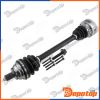 Demi-Arbre de Transmission MTM gauche pour AUDI | NPW-AU-104, 1K0407451MX